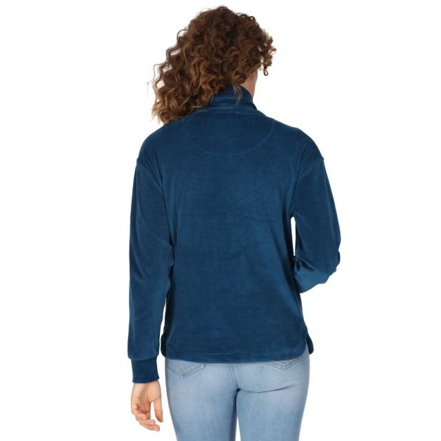 Regatta Dames velours full zip fleecejack UTRG8864_blueopal large Regatta Dames velours full zip fleecejack UTRG8864_blueopal large