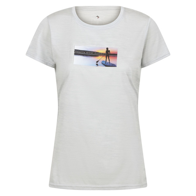 Regatta Dames fingal vii lake marl t-shirt UTRG9213_cyberspace large