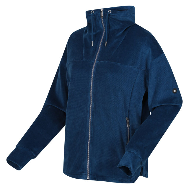 Regatta Dames velours full zip fleecejack UTRG8864_blueopal large Regatta Dames velours full zip fleecejack UTRG8864_blueopal large