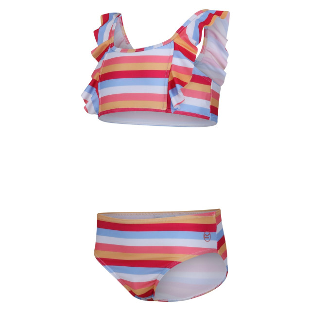 Regatta Meisjes dakaria multi stripe bikini UTRG9241_multicoloured large