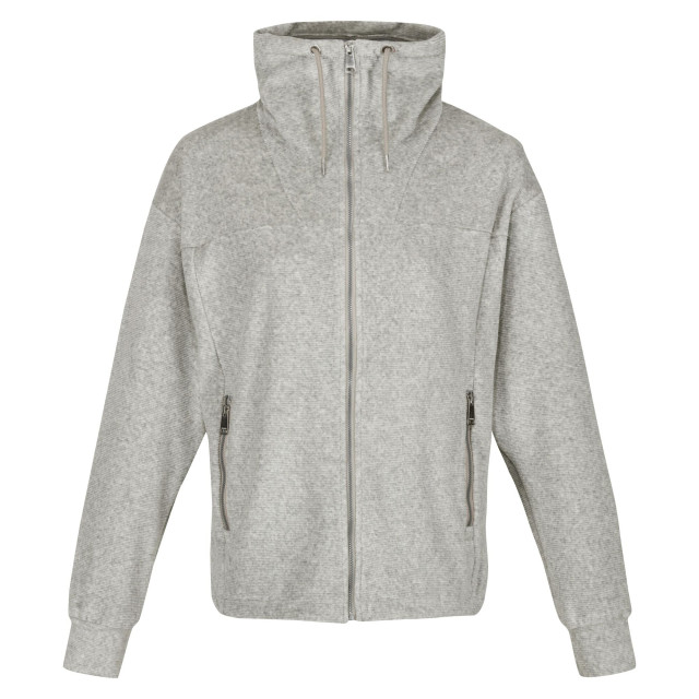 Regatta Dames jessalyn velours full zip fleecejack UTRG8997_palomagreymarl large Regatta Dames jessalyn velours full zip fleecejack UTRG8997_palomagreymarl large