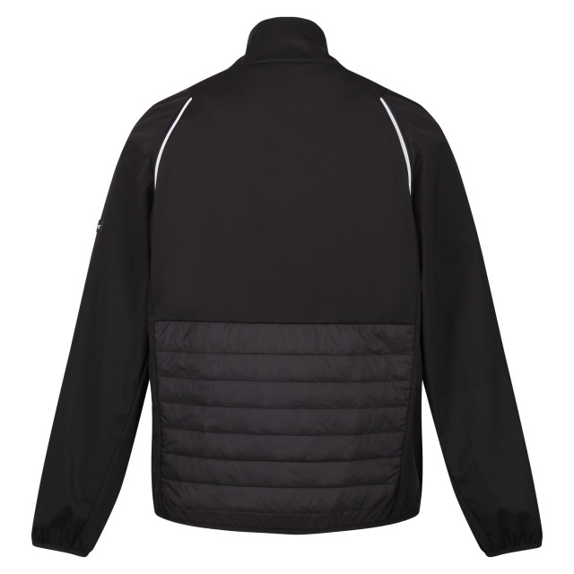 Regatta Heren steren hybride zachte shell jas UTRG9163_blackjasminegreen large Regatta Heren steren hybride zachte shell jas UTRG9163_blackjasminegreen large
