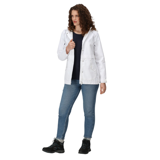 Regatta Dames bayla waterdichte jas UTRG9298_white large