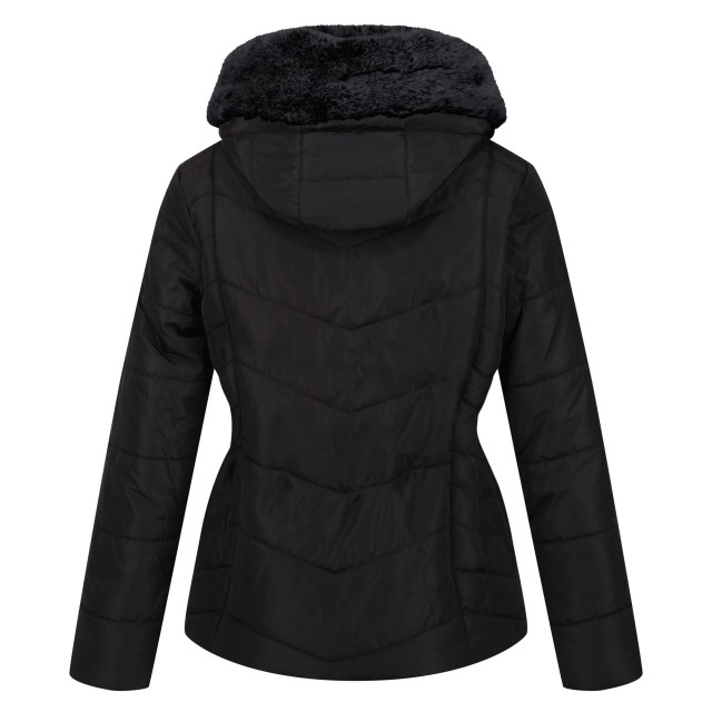 Regatta Dames wildrose gewatteerd hooded jacket UTRG9210_black large