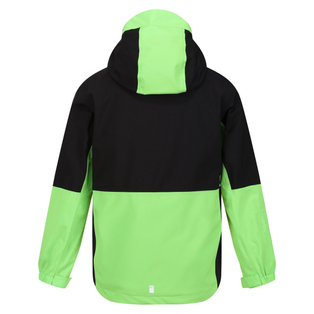 Regatta Hydrate viii 3 in 1 waterdichte jas voor kinderen/kinderen UTRG9316_jasminegreenblack large Regatta Hydrate viii 3 in 1 waterdichte jas voor kinderen/kinderen UTRG9316_jasminegreenblack large