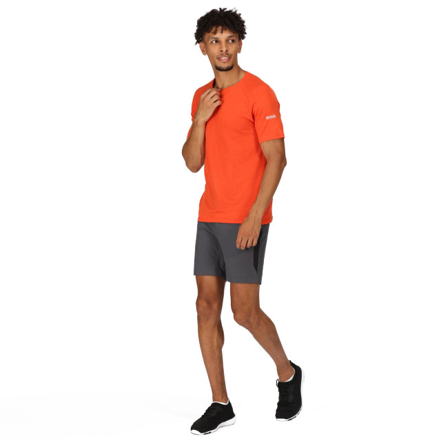 Regatta Heren ambulo t-shirt UTRG9363_rustyorange large