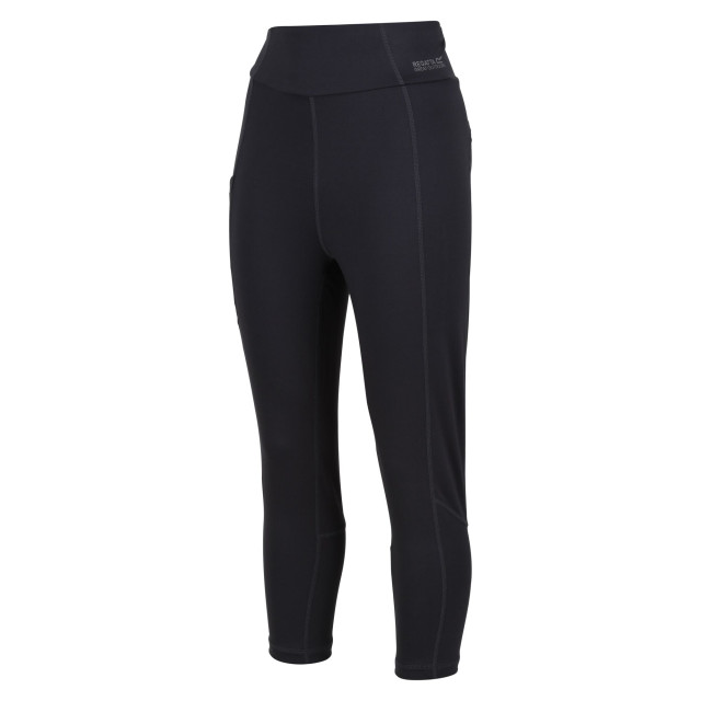 Regatta Dames holeen stretch ademende 3/4 legging UTRG9470_sealgrey large