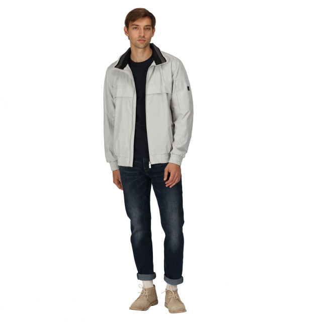 Regatta Heren shorebay waterdichte jas UTRG9527_silvergrey large Regatta Heren shorebay waterdichte jas UTRG9527_silvergrey large