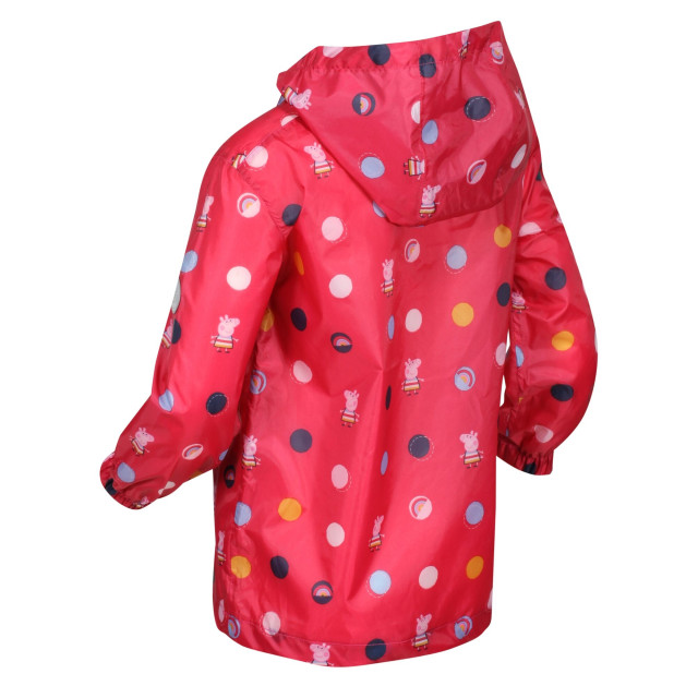 Regatta Dames peppa pig packaway waterdicht jasje UTRG9588_brightblush large