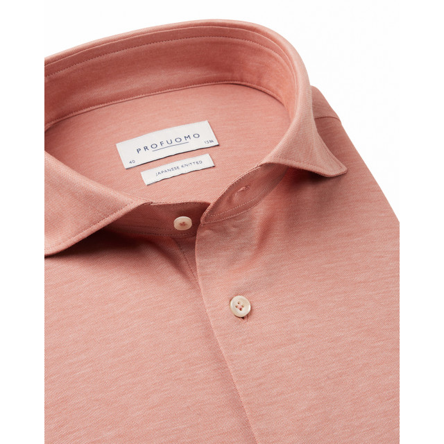 Profuomo Japanese knitted overhemd met lange mouwen 093932-001-45 large