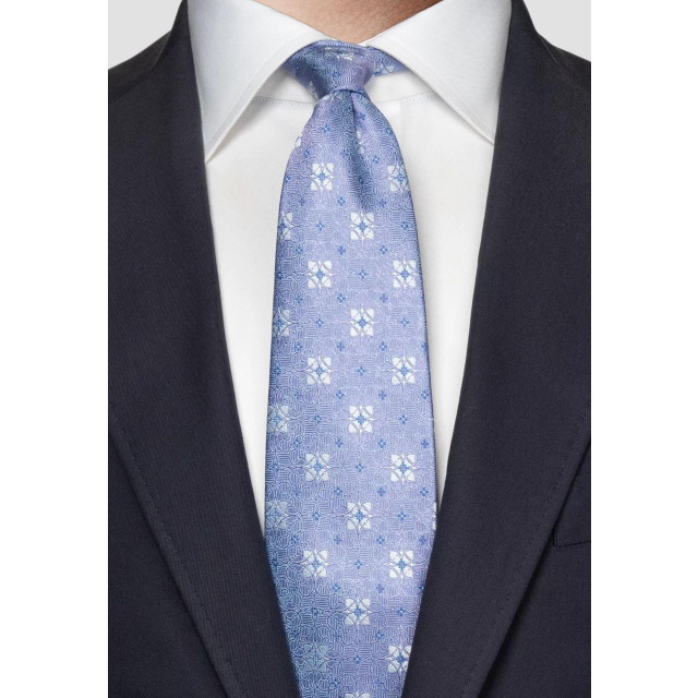 Eton Floral silk stropdassen 100010851 large