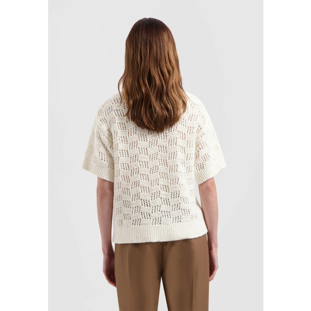 Olaf Hussein Check knitted truien W160703 large