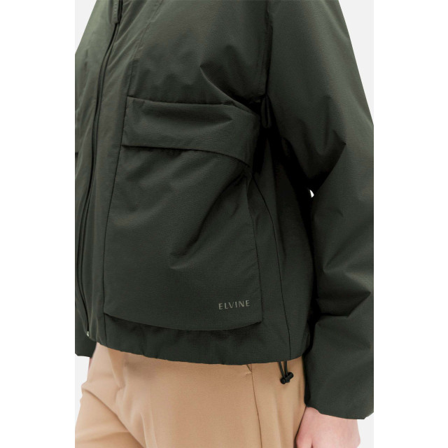 Elvine Mirja jacket black 331126-055 shelter green large