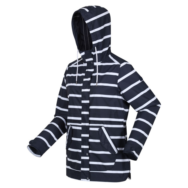 Regatta Dames bayla waterdichte regenjas UTRG9116_navywhite large