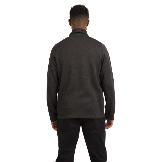 Trespass Heren rundel marl fleece jas UTTP5782_darkgreymarl large