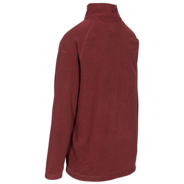 Trespass Heren keynote anti pluis 1/4 rits fleece vest UTTP4242_prune large