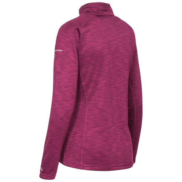 Trespass Dames fairford fleece top UTTP646_grapewinemarl large
