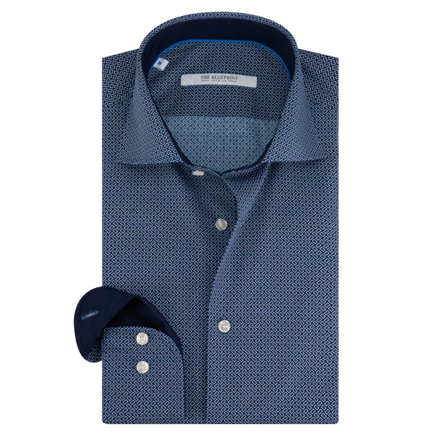 The Blueprint -trendy overhemd met lange mouwen 092068-001-L large