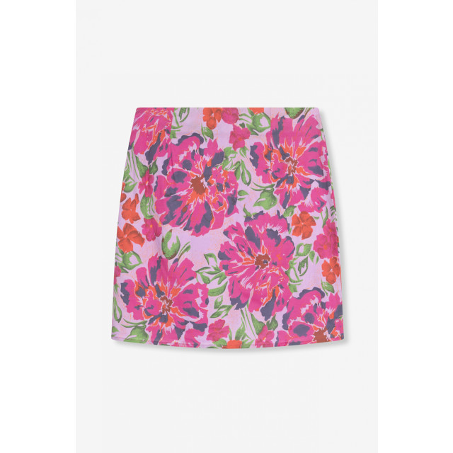Alix The Label 2306242161 woven painted flower skirt 2306242161 Woven painted flower skirt large
