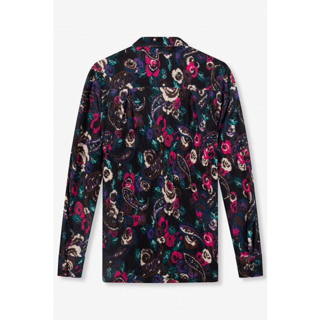 Alix The Label 2308922332 ladies woven paisley flower oversized blouse 2308922332 Ladies woven paisley flower oversized blouse large