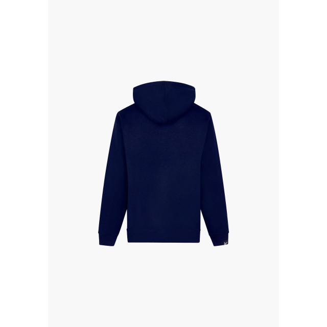 Black Donkey Ares hoodie i navy/white CH3-MCAH23-NA large