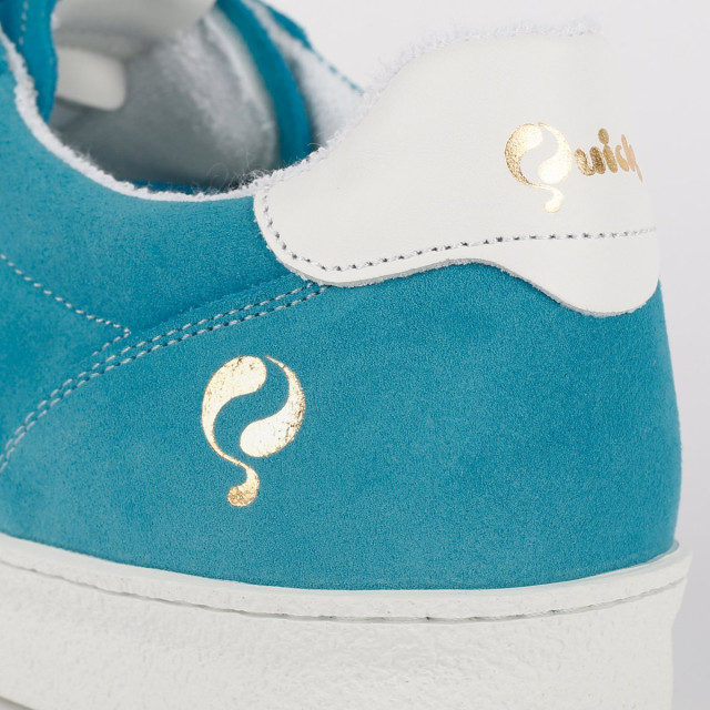 Q1905 Sneaker medal aqua blauw/wit QM111516-610-1 large