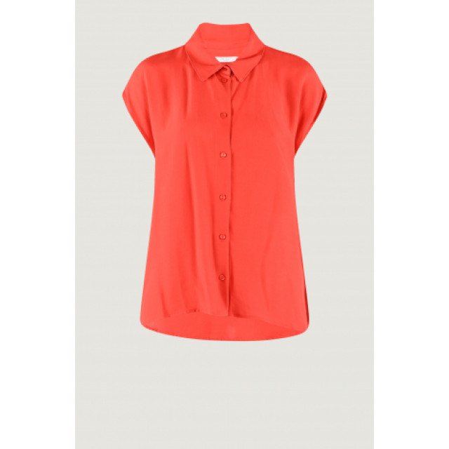 By-Bar Amsterdam Blouse mouwloos rood large