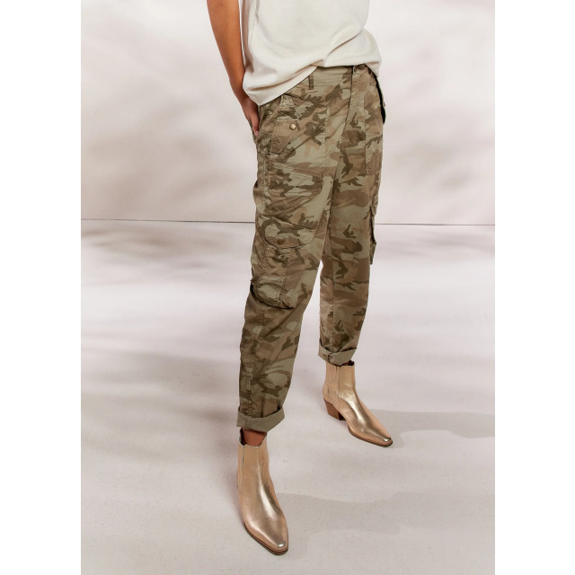 Summum 4s2605-12021 616 cargo pants camou stretch twill greenlentil 4s2605-12021 616 large