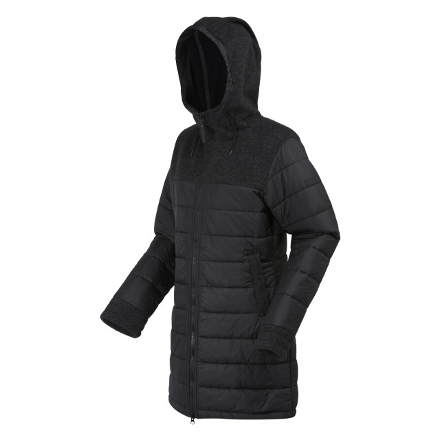 Regatta Dames melanite gewatteerde jas UTRG8959_black large Regatta Dames melanite gewatteerde jas UTRG8959_black large