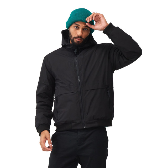 Regatta Waterdichte renly capuchonjas heren UTRG8966_black large Regatta Waterdichte renly capuchonjas heren UTRG8966_black large