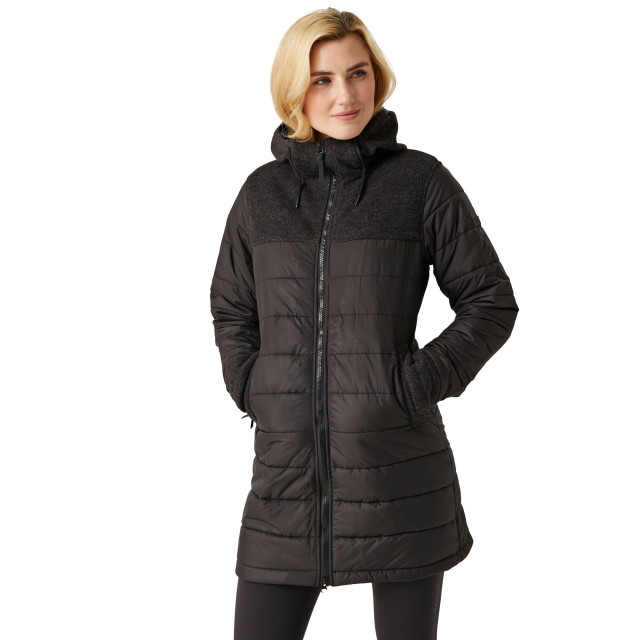 Regatta Dames melanite gewatteerde jas UTRG8959_black large Regatta Dames melanite gewatteerde jas UTRG8959_black large