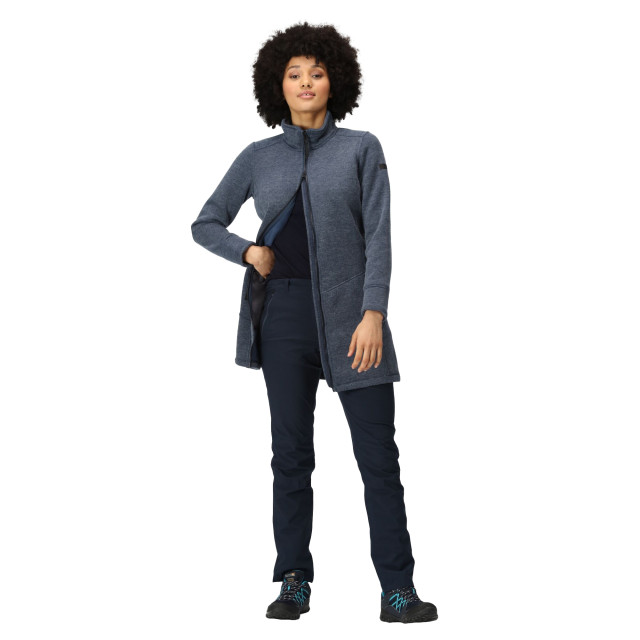 Regatta Dames anderby longline fleece jas UTRG9021_admiralblue large