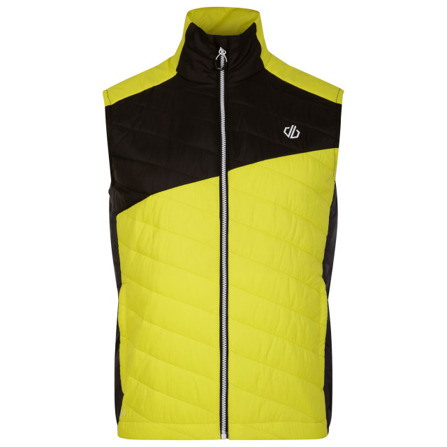 Dare2b Heren touring gewatteerd lichtgewicht gilet UTRG9015_neonspringblack large
