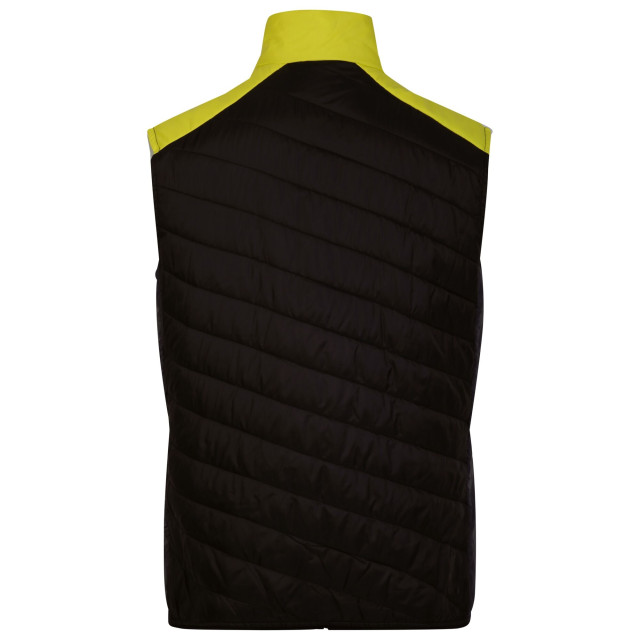 Dare2b Heren touring gewatteerd lichtgewicht gilet UTRG9015_neonspringblack large