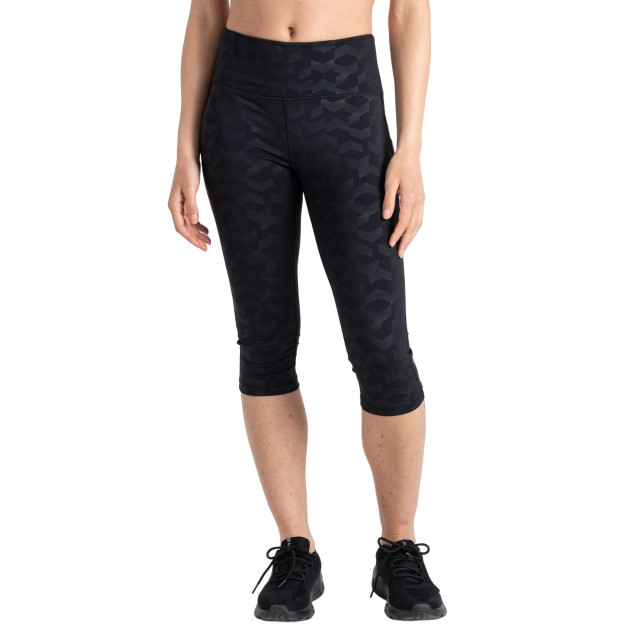 Dare2b Dames influential chevron 3/4 legging UTRG9064_black large