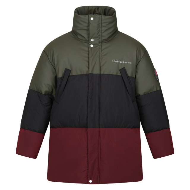 Regatta Heren christian lacroix barbegal gewatteerde jas UTRG9077_darkkhakiblack large