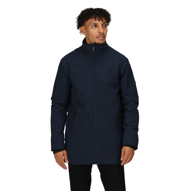 Regatta Hampton waterdichte jas heren UTRG9139_navy large Regatta Hampton waterdichte jas heren UTRG9139_navy large