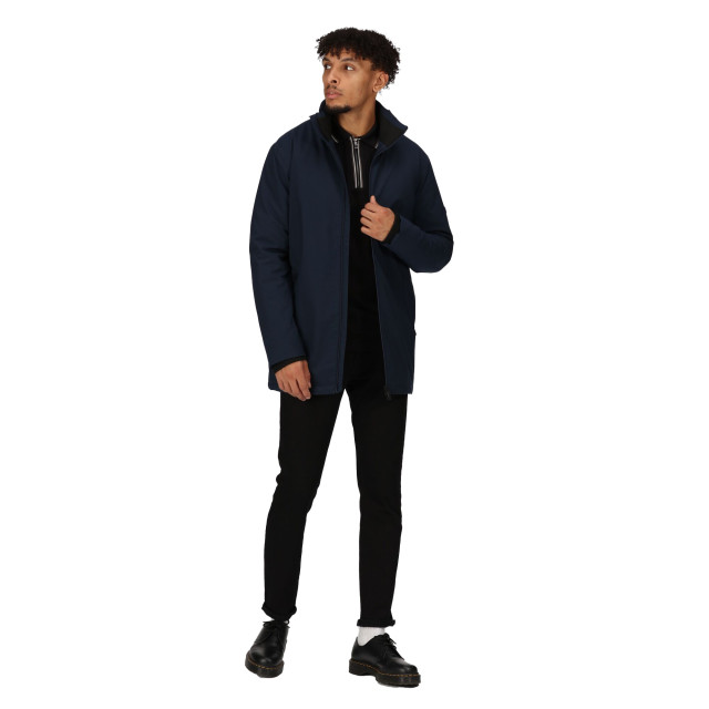 Regatta Hampton waterdichte jas heren UTRG9139_navy large Regatta Hampton waterdichte jas heren UTRG9139_navy large