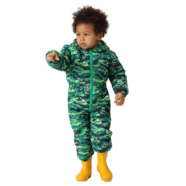 Regatta Baby penrose monster puddle suit UTRG8917_jellybeangreen large