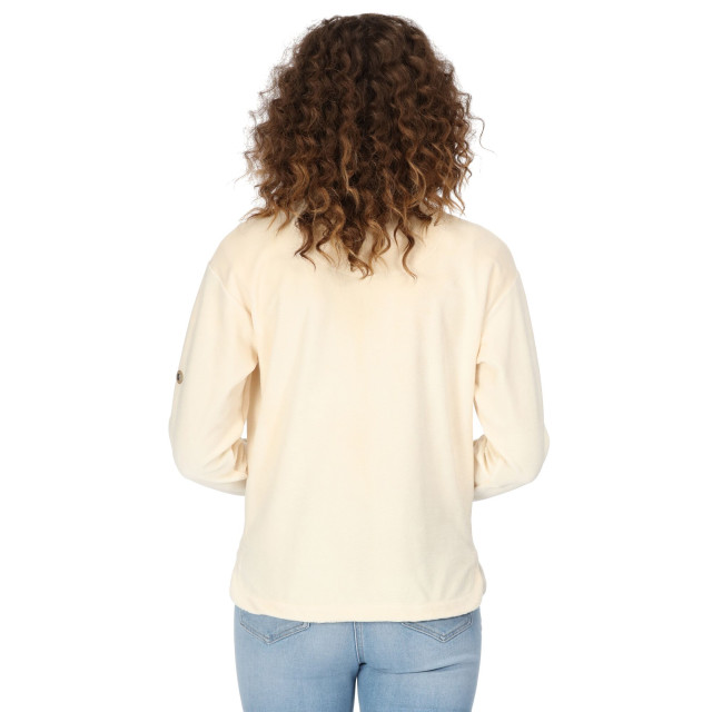 Regatta Dames velours full zip fleecejack UTRG8864_lightvanilla large Regatta Dames velours full zip fleecejack UTRG8864_lightvanilla large