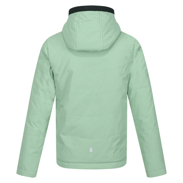 Regatta Kinder/kinder kyrell effen omkeerbaar jasje UTRG8895_quietgreendarkestspruce large
