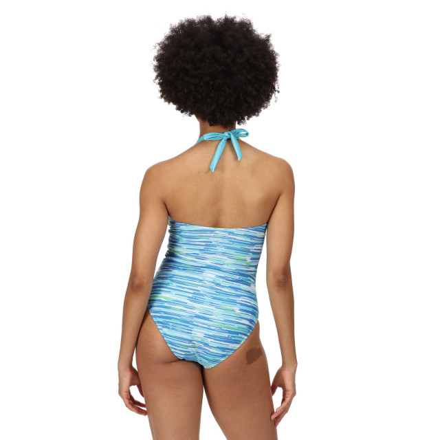 Regatta Dames flavia polka dot one piece zwempak UTRG5449_seascape large