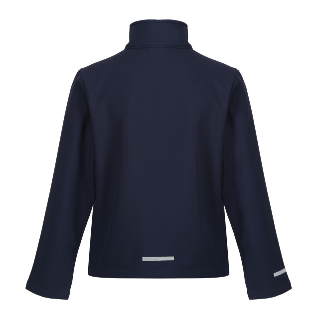 Regatta Kinder/kids a 2 layer soft shell jas UTRG9534_navynewroyal large