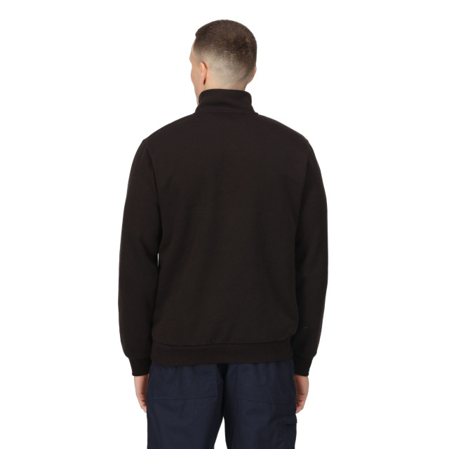 Regatta Heren pro quarter zip sweatshirt UTRG9461_black large