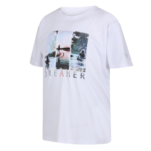 Regatta Kinderen/kinderen alvarado vii landschap t-shirt UTRG9485_white large