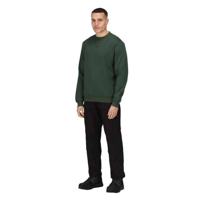 Regatta Heren pro crew neck sweatshirt UTRG9460_darkgreen large