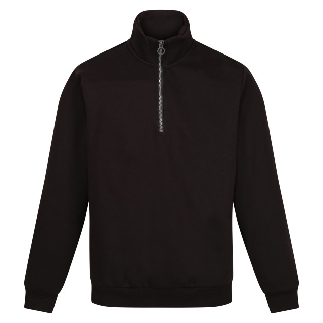 Regatta Heren pro quarter zip sweatshirt UTRG9461_black large