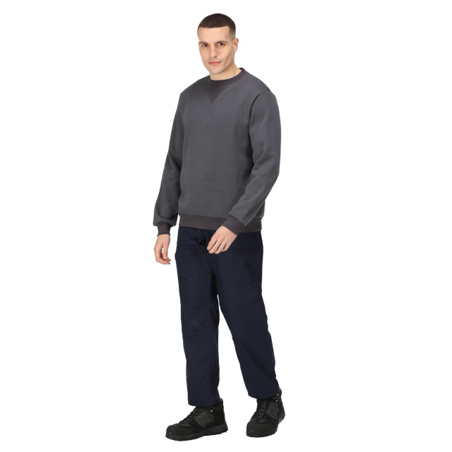 Regatta Heren pro crew neck sweatshirt UTRG9460_sealgrey large