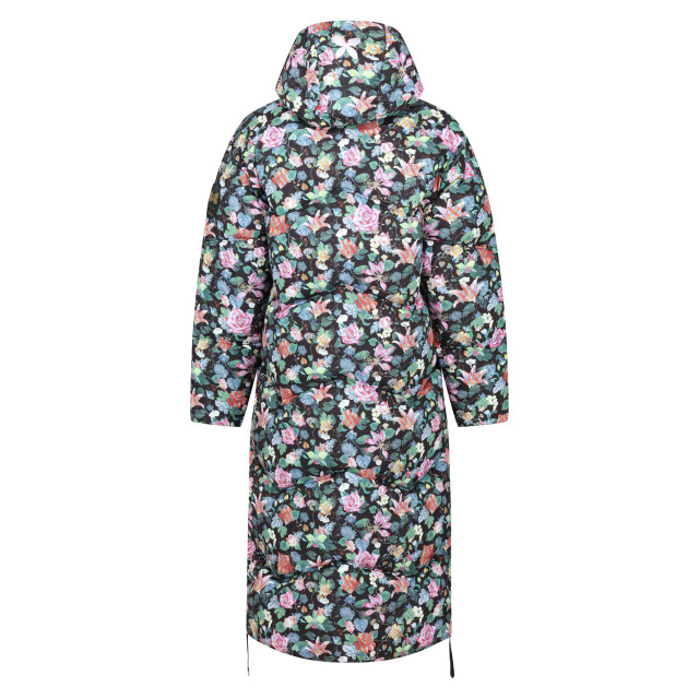 Regatta Dames christian lacroix milhaud floral longline gewatteerde jas UTRG9377_multicoloured large