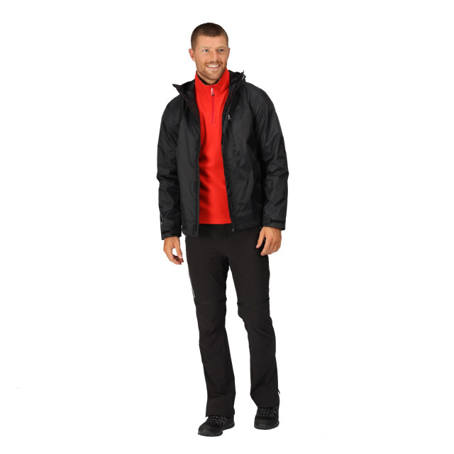 Regatta Heren baslow waterdichte jas UTRG9410_black large Regatta Heren baslow waterdichte jas UTRG9410_black large